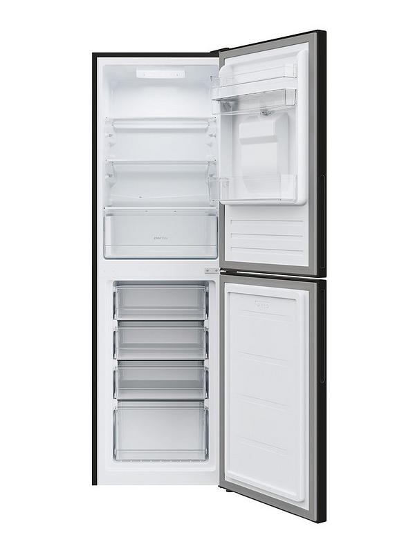 Candy CCT3L517EWBK-1 54.5cm Wide, Low Frost Fridge Freezer with non-plumbed Water Dispenser - Black - Image 3